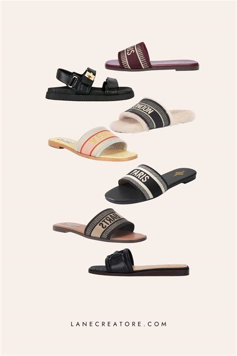 christian dior slides dupes